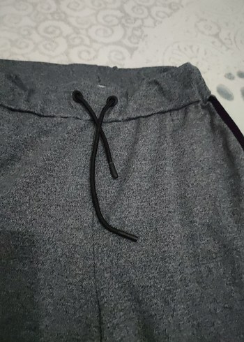 Gri erkek Rahat Kesim Eşofman Altı - Görsel 2