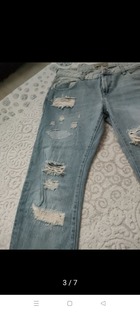 Zara marka bayan kot - Görsel 2