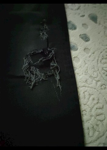 Siyah Yırtık Detaylı zaramarka Kadın Kot Pantolon - Görsel 3