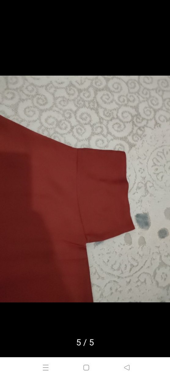 Kadın Salaş Kısa Kollu Bluz - Görsel 5