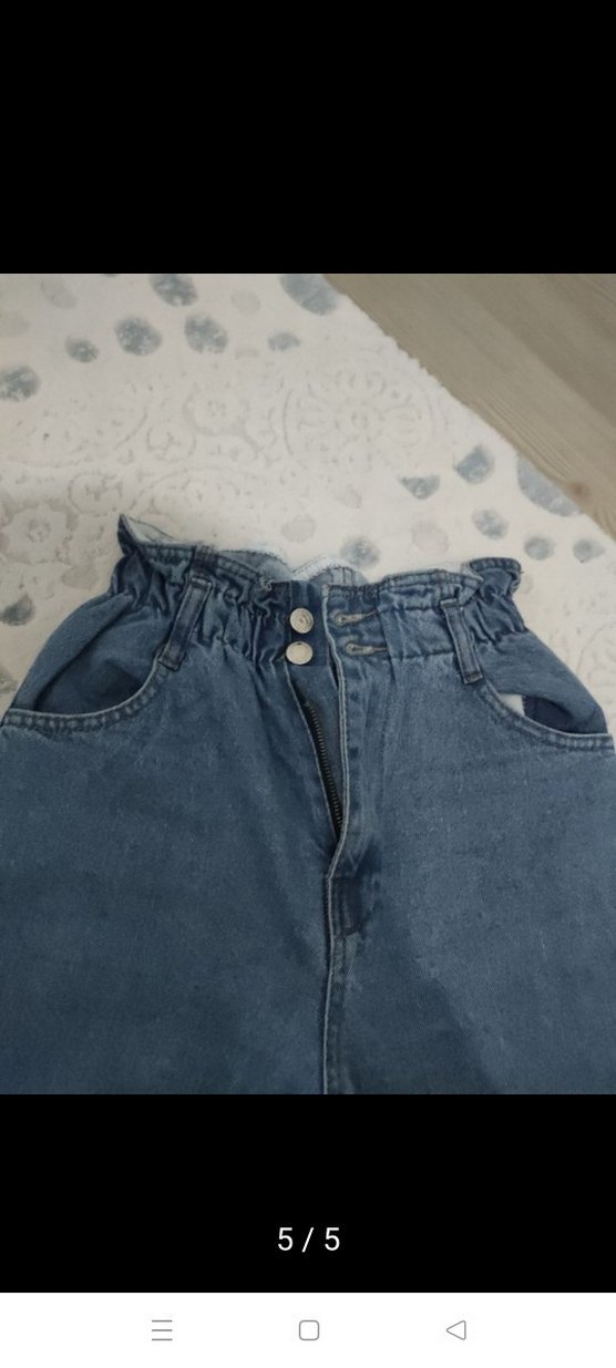 bayan kot pantolon - Görsel 5