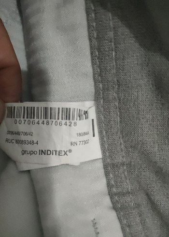 Gri Erkek Normal Kesim Düğmeli Pantolon - Görsel 5