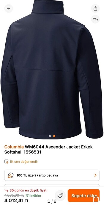 Columbia Columbia wm6044 ascender jacket erkek soft