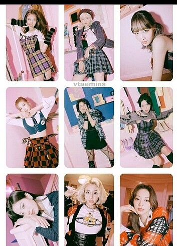 twice photocard
