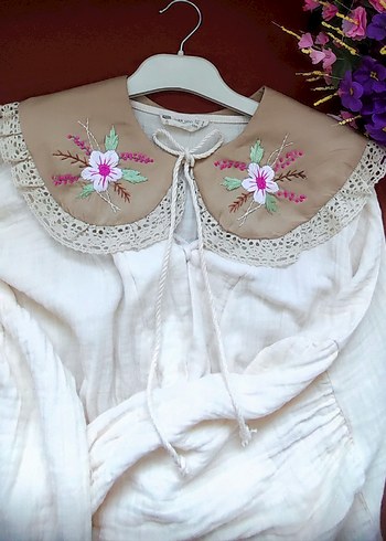 Nakışlı yakalık - Görsel 3