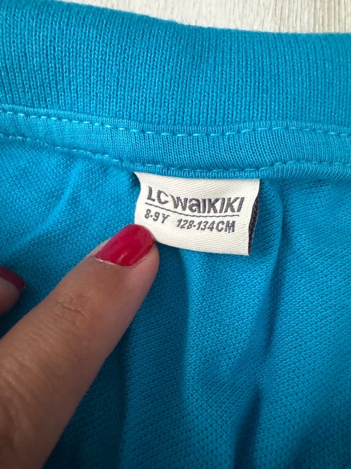 Lakost Mavi Okul Tişört Polo Yaka - Görsel 2