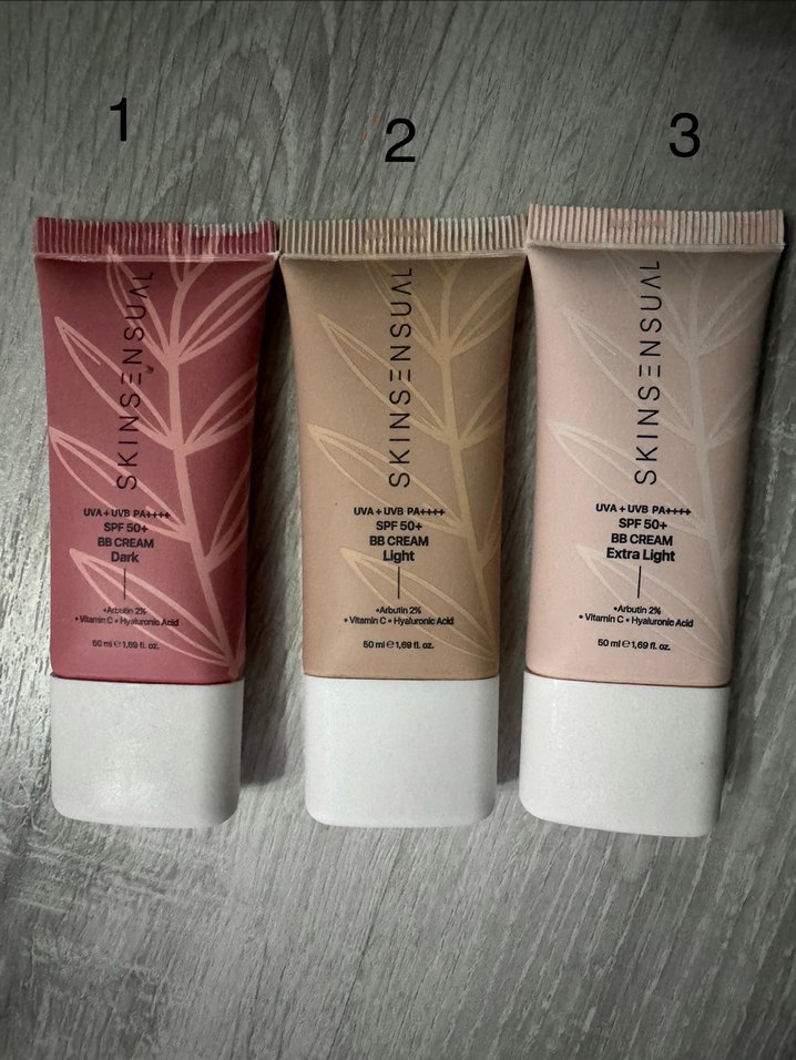SPF50+ Skinsensual BB Krem Dark - Görsel 3