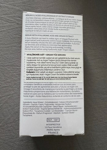 Christian Breton Hyaluronic Acid + Argan Serum - Görsel 2