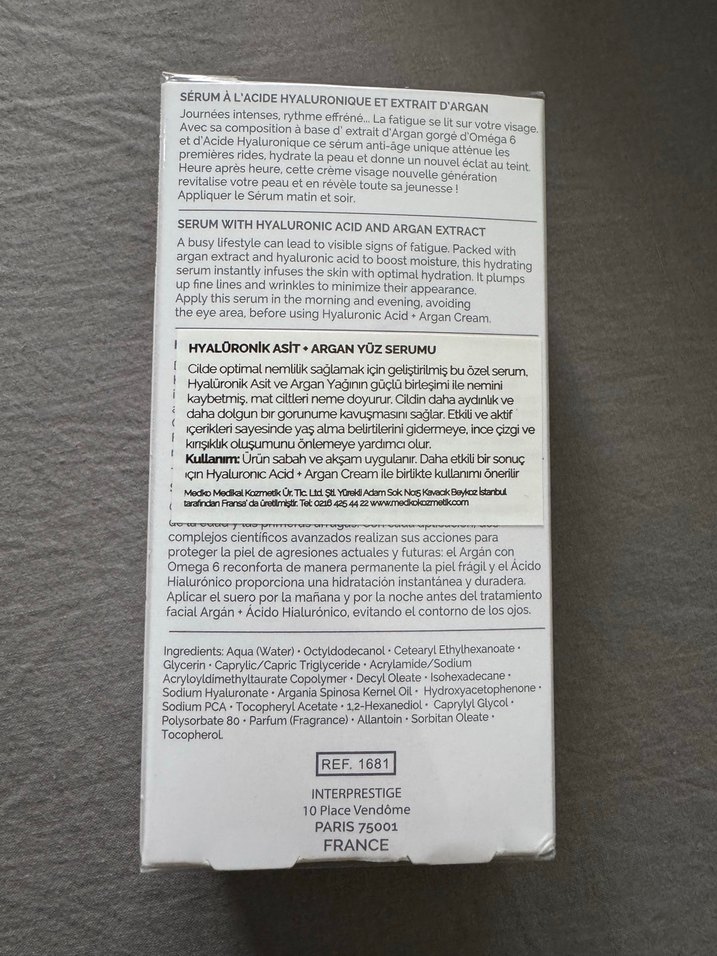 Christian Breton Hyaluronic Acid + Argan Serum - Görsel 2