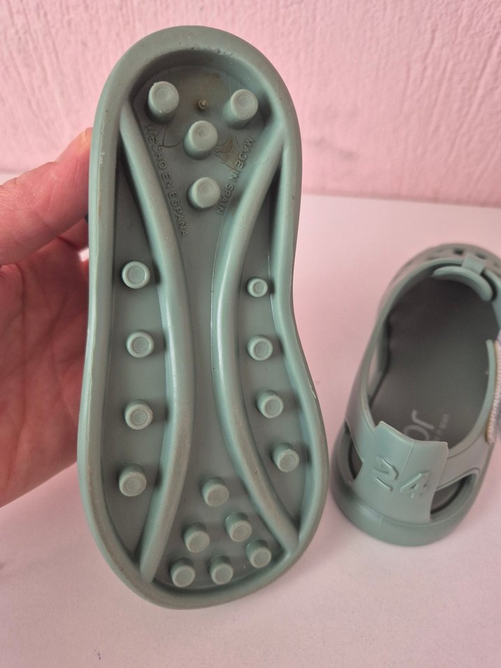 Yeşil Tokalı Erkek Çocuk Kauçuk Sandalet - Görsel 5