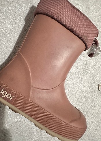 Kız Çocuk Pembe Lastik Bot igor - Görsel 3