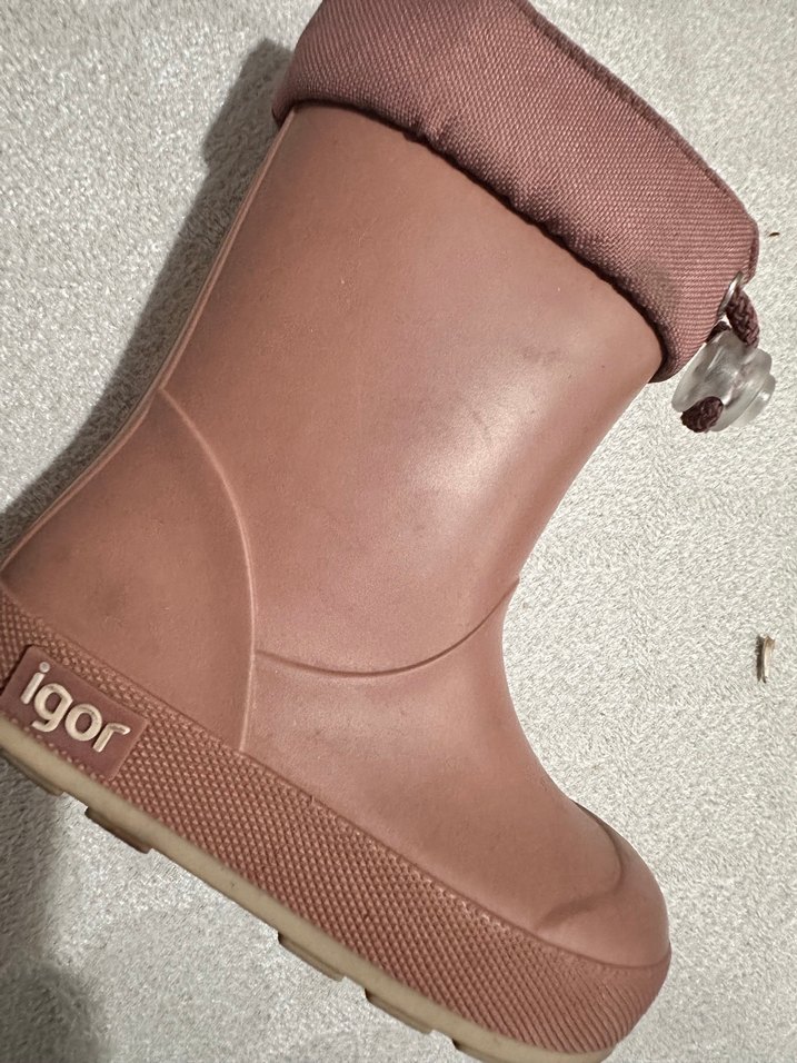 Kız Çocuk Pembe Lastik Bot igor - Görsel 3