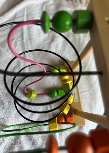 Renkli Ahşap Eğitici Oyuncak #ikea - Görsel 3