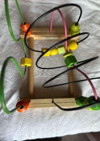 Renkli Ahşap Eğitici Oyuncak #ikea - Görsel 4