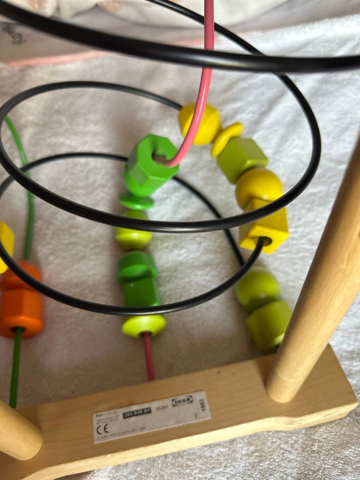 Renkli Ahşap Eğitici Oyuncak #ikea - Görsel 2