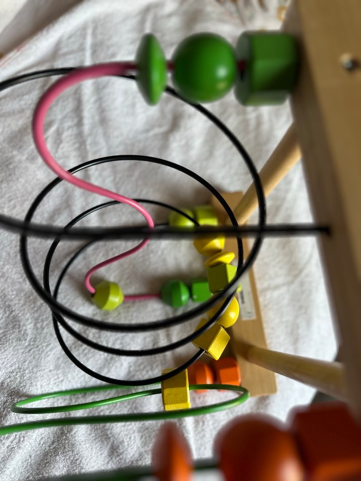 Renkli Ahşap Eğitici Oyuncak #ikea - Görsel 3