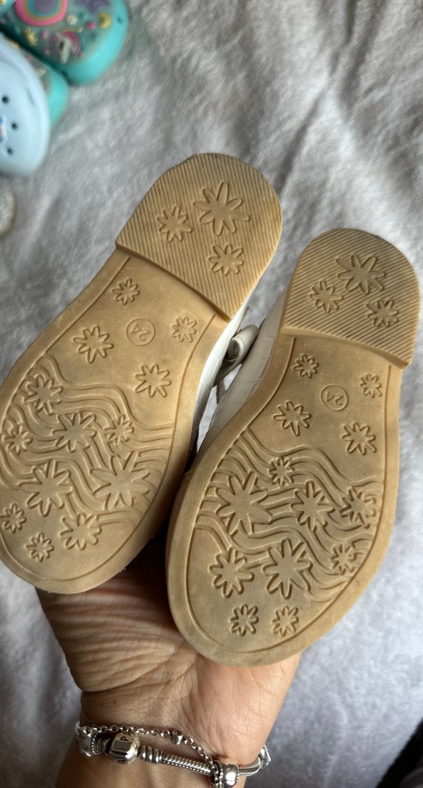 Kız Çocuk Pembe Tokalı Babet Ayakkabı - Görsel 2