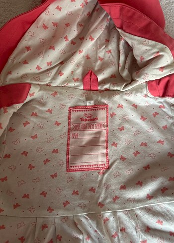 Düğmeli Pembe Kız Çocuk Ceketi - Görsel 3