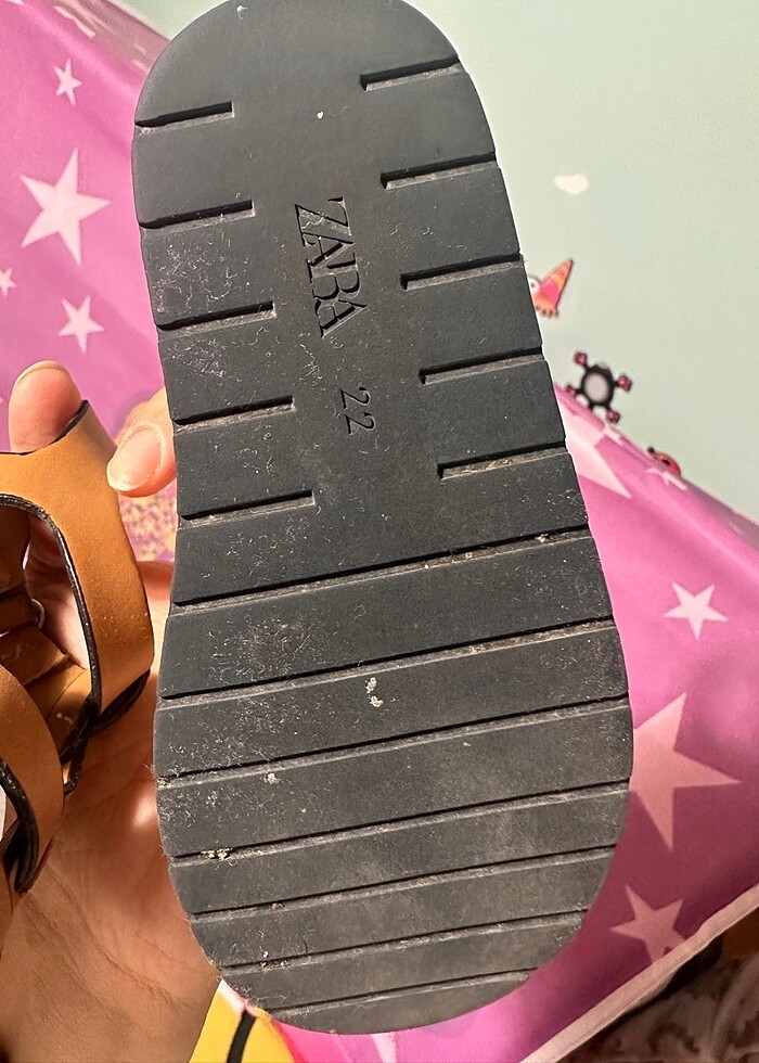 Zara deri sandalet - Görsel 4