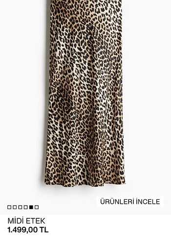 H&M Saten etek
