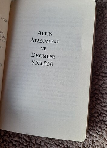 Altın Atasözleri ve Deyimler Sözlüğü - Görsel 3