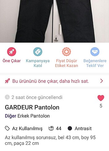 Diğer GARDEUR pantalon