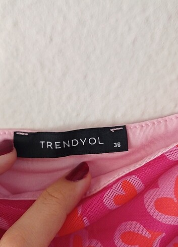 36 Beden Trendyol Elbise
