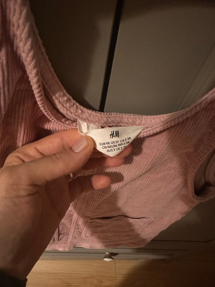 Kız Çocuk Pembe Kolsuz Elbise - Görsel 3