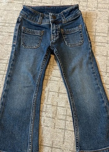 Bol paça kız çocuk pantolonu - Görsel 3