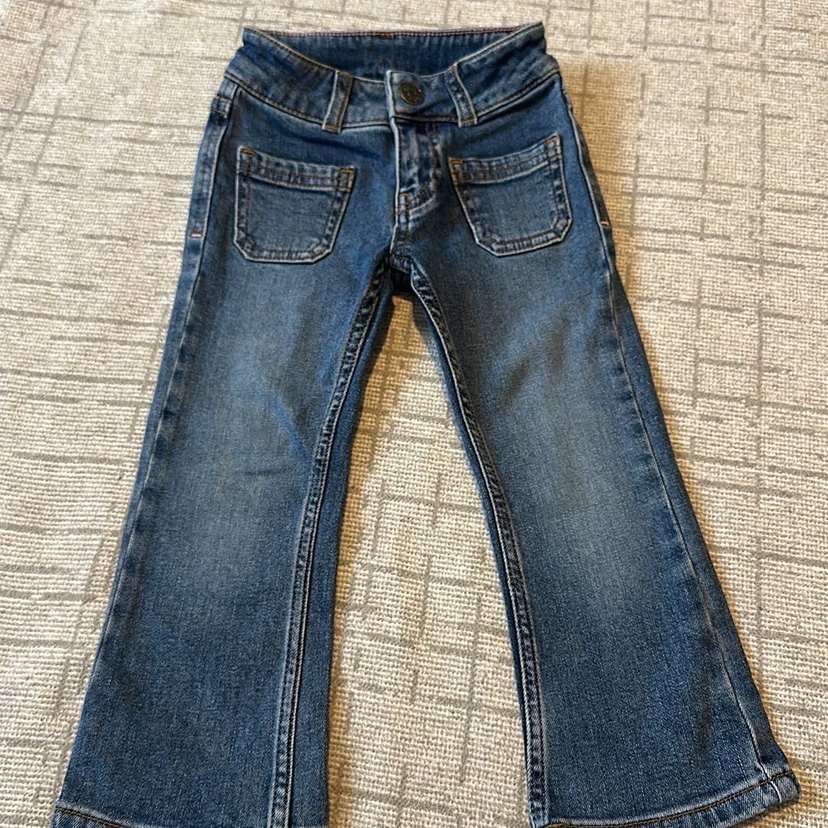 Bol paça kız çocuk pantolonu - Görsel 3