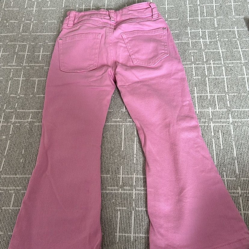 MiniBoden Pembe Kız Denim Pantolon - Görsel 3