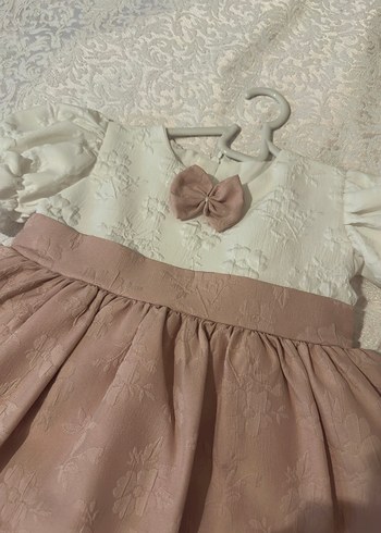 Bej magu marka Kız Çocuk Fırfırlı Elbise - Görsel 5