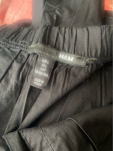 l Beden H&M Straplez Siyah Elbise