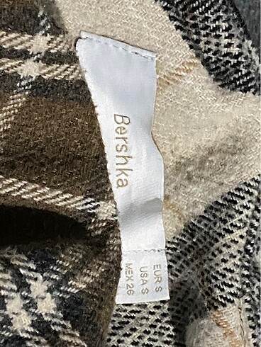 m Beden kahverengi Renk Bershka ceket