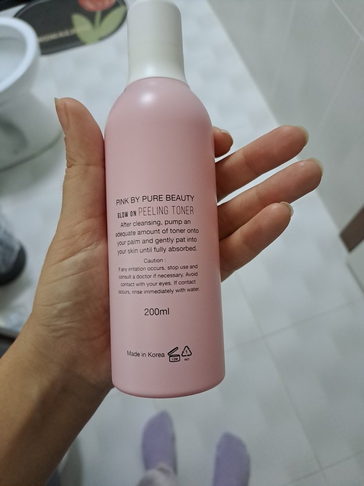 Pink Peeling Toner Kadınlar İçin - Görsel 2