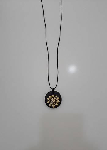Spiral Güneş Kolye - Görsel 2