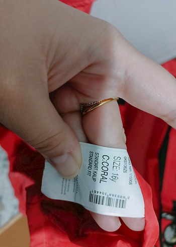 Kemerli Nar Çiçeği Midi Yağmurluk - Görsel 5