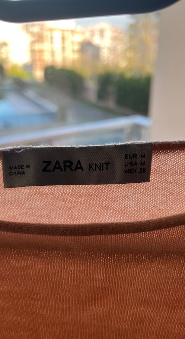 Zara Bej Bol Kesim kazak - Görsel 2