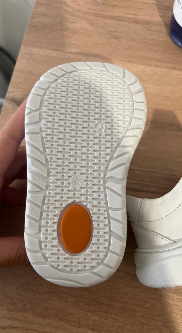 Nakışlı Beyaz Kız Bebek İlk Adım Ayakkabısı - Görsel 5