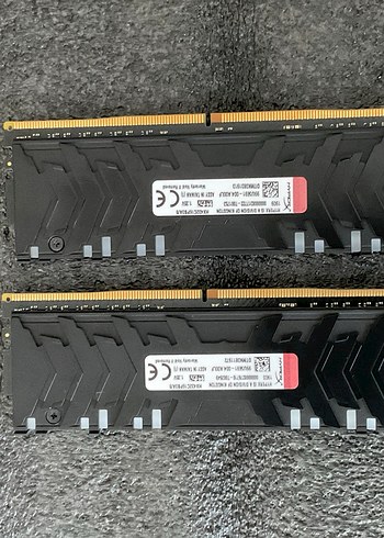 HyperX Predator Siyah DDR4 RAM - Görsel 3