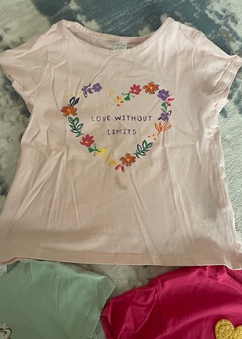 Kız Çocuk Payetli Kısa Kollu Tişört - Görsel 3