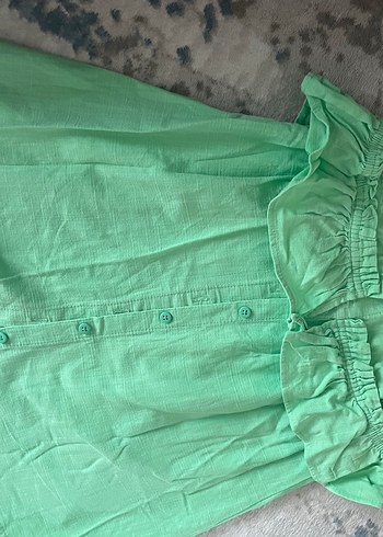 Yeşil elbise - Görsel 2