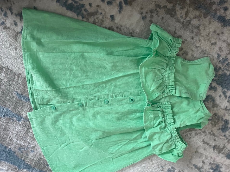 Yeşil elbise - Görsel 2