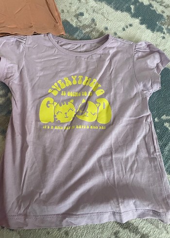 Kız Çocuk Pamuklu Kısa Kollu Tişört - Görsel 3