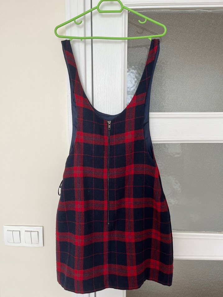 Kırmızı Siyah Kareli Jile - Görsel 2