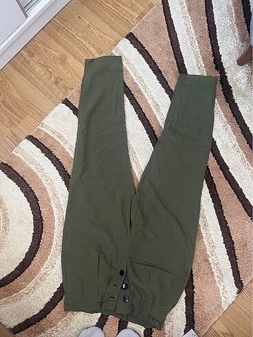36 Beden Koton Haki Pantolon