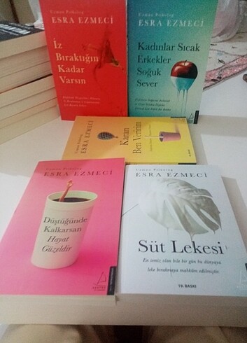 Esraezmeci#kitap#set#roman#kısıselgelısım#güncel#cokokunan#coksa