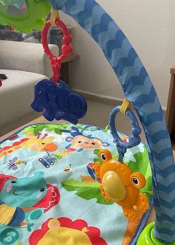 Fisher Price Renkli Bebek Oyun Matı ve Piyano Oyuncağı - Görsel 7