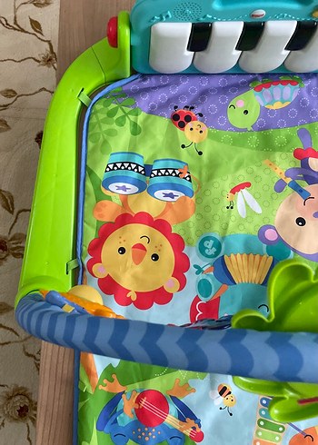 Fisher Price Renkli Bebek Oyun Matı ve Piyano Oyuncağı - Görsel 5