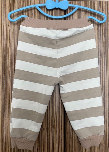 Civil 9-12 AY Bej Çizgili Rahat Kesim Erkek Çocuk - Görsel 2